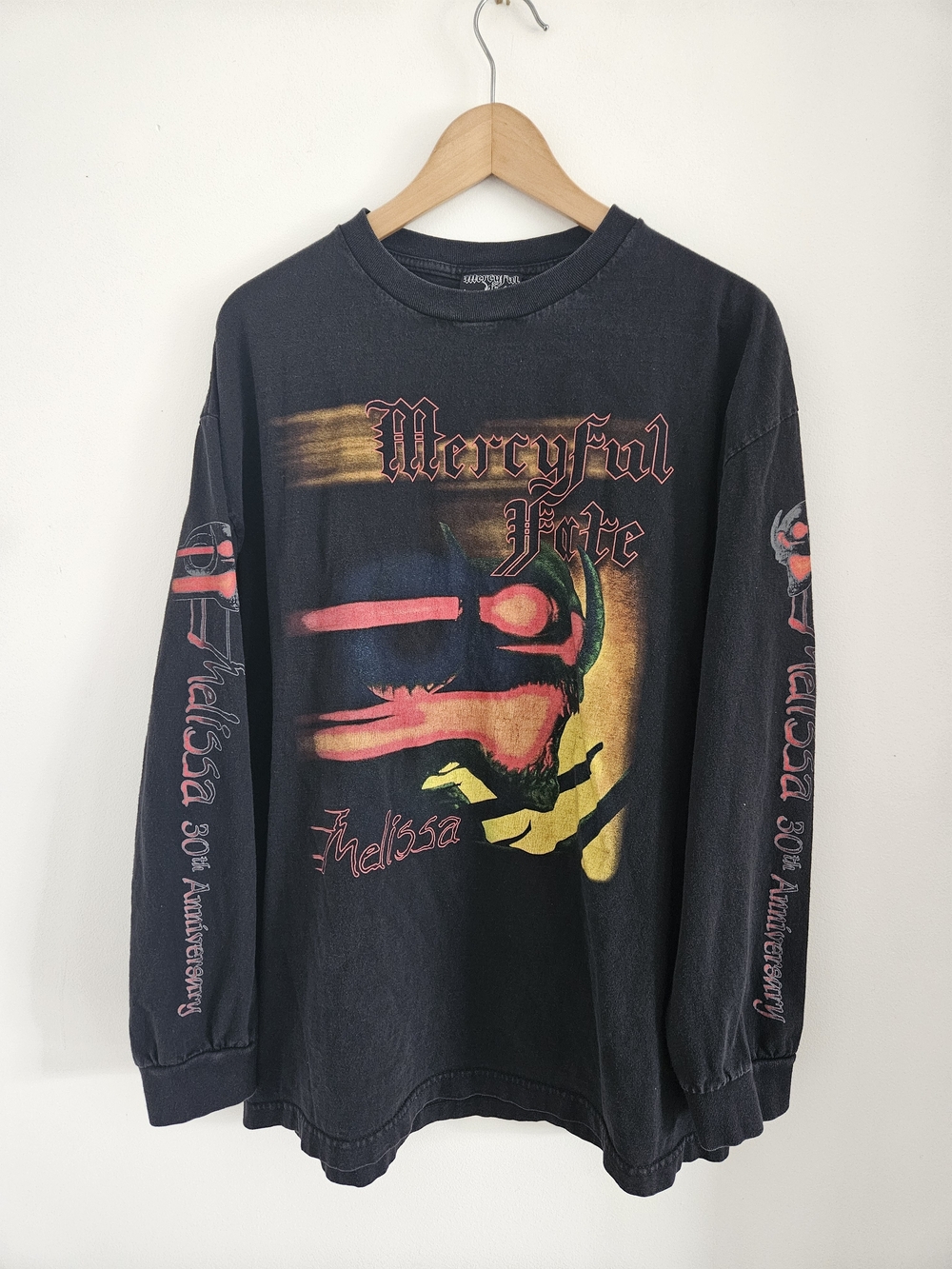 Mercyful Fate Melissa Long Sleeve Shirt Mens Extra Large Band Metal Tour Concert